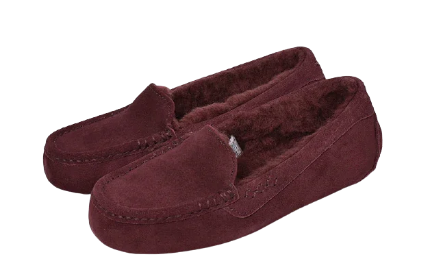 【年に1度の大感謝セール開催中です!】アグ モカシン レディース アンスレー UGG ANSLEY シューズ ぺたんこ 靴 フラット ボア ブランド もこもこ 防寒 保温 歩きやすい 人気 定番 かわいい お出かけ スリッポン シンプル カジュアル